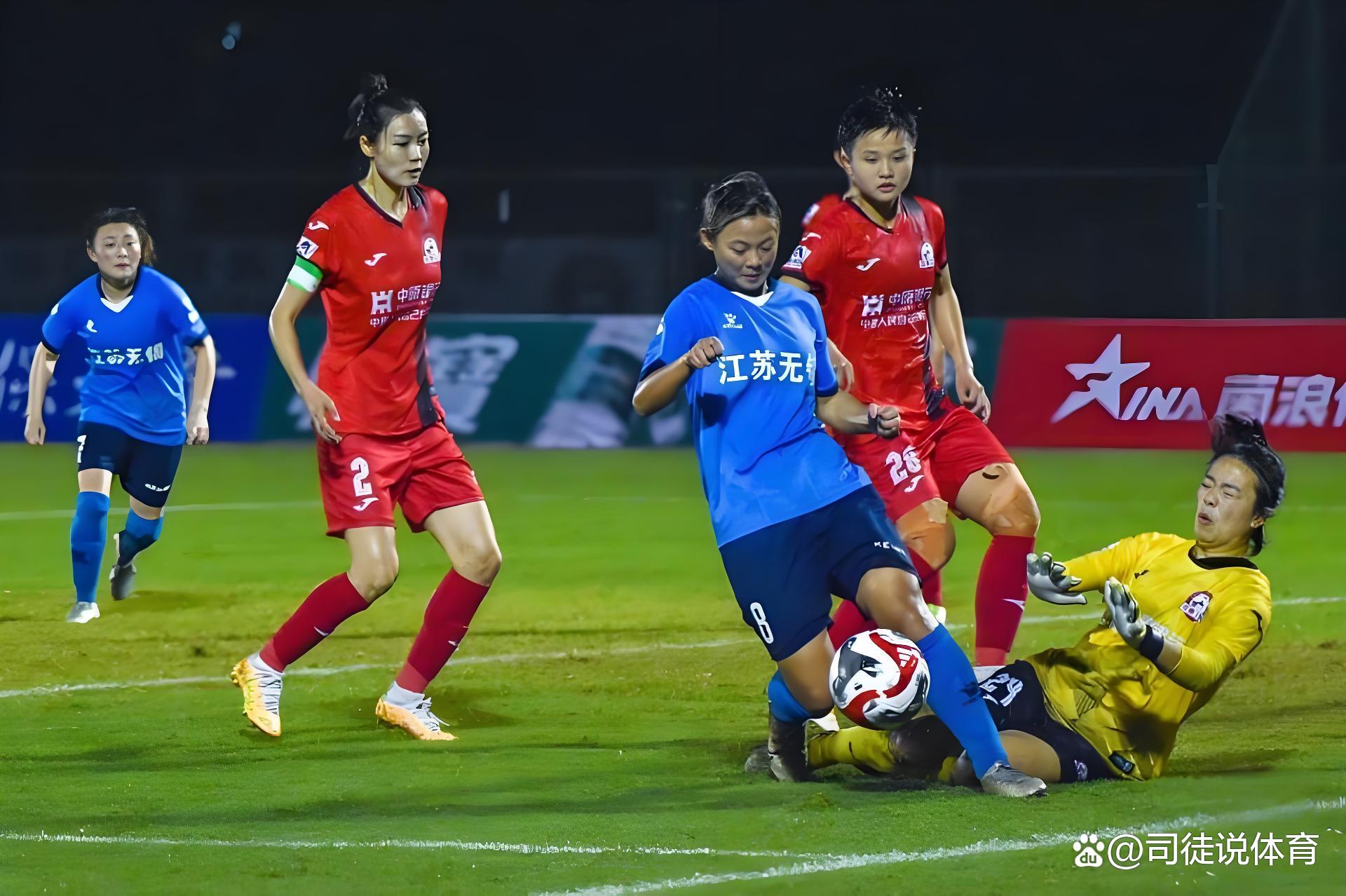 国内女足职业联赛崭露头角,球场激烈 国内女足职业联赛崭露头角,球场激烈